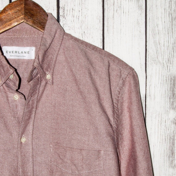 Everlane Other - EVERLANE Button Down Shirt Pink Oxford Cotton